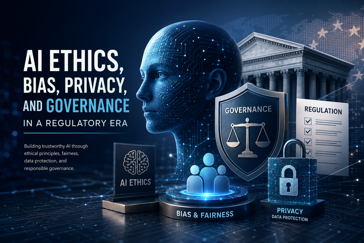 AI Ethics, Bias, Privacy, and Governance in a Regulatory Era