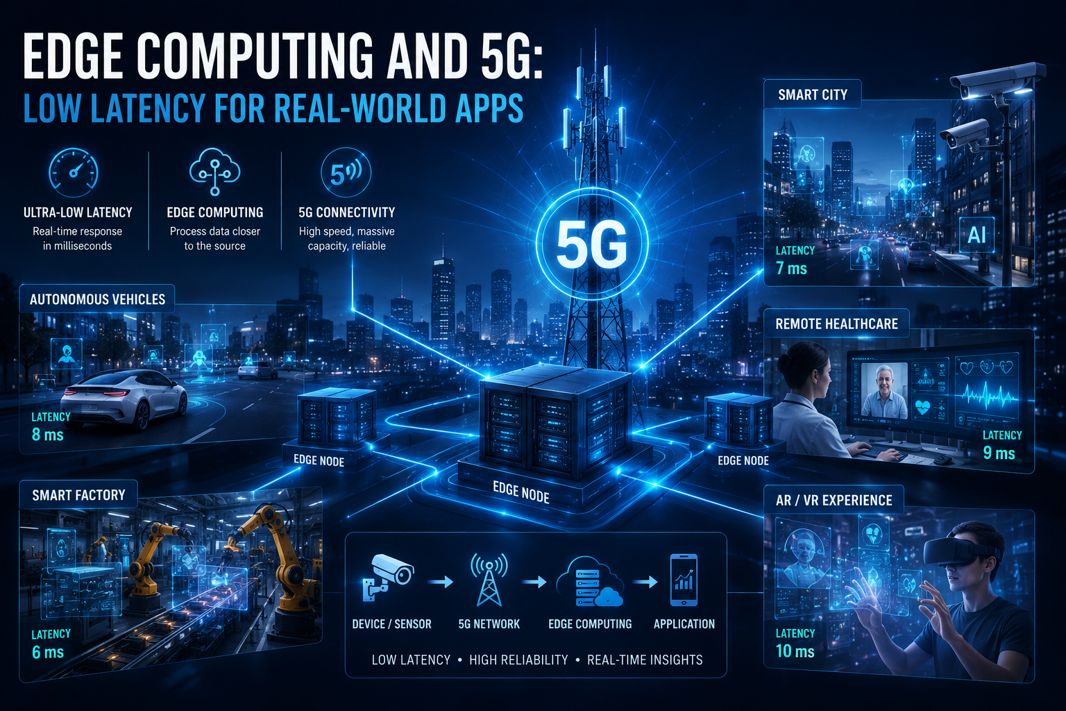 Edge Computing dan 5G: Latensi Rendah untuk Aplikasi Nyata