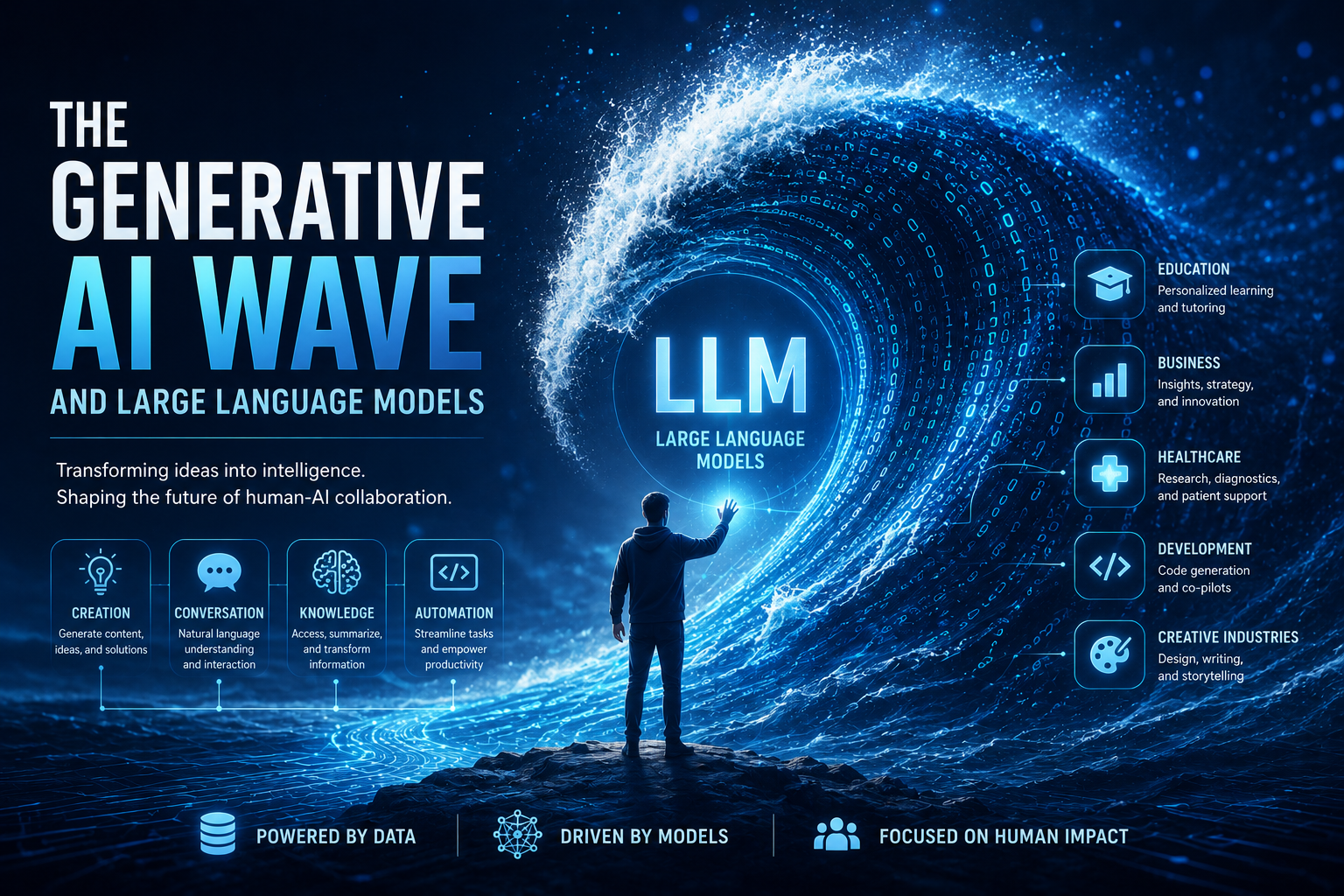 The Generative AI Wave and Large Language Models