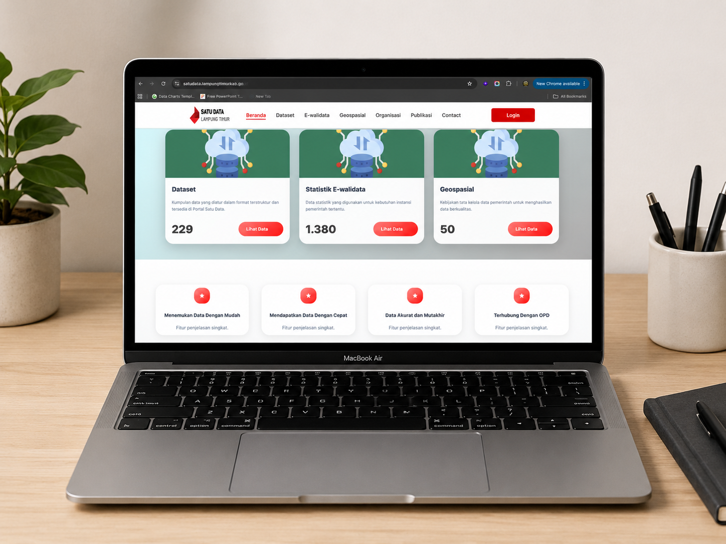 Regional open data portal