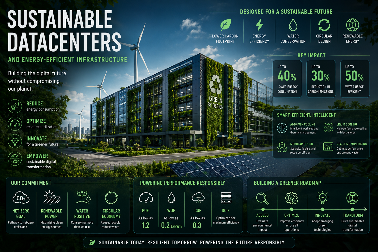 Data Center Berkelanjutan dan Teknologi Hemat Energi