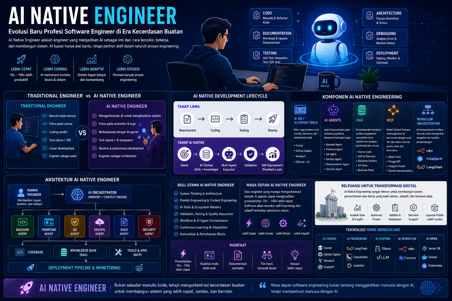 AI Native Engineer: Evolusi Baru Profesi Software Engineer di Era Kecerdasan Buatan